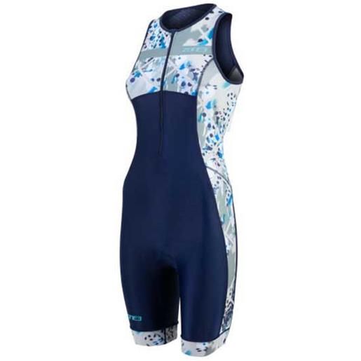 Zone3 activate+ sand storm sleeveless trisuit blu xs donna