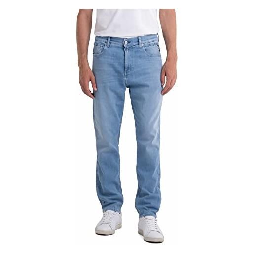 Replay sandot jeans, 010 light blue, 34w x 30l uomo
