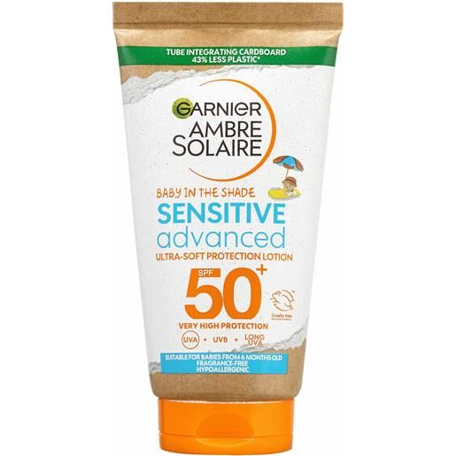 Garnier crema solare per bambini ambre solaire spf 50+ (sensitive advanced) 50 ml