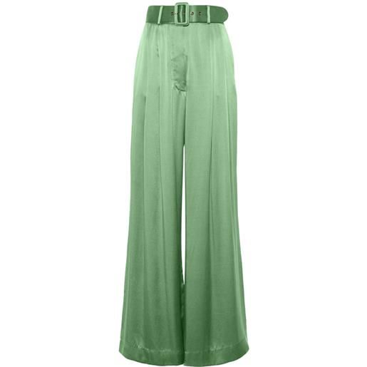ZIMMERMANN pantaloni dritti - verde