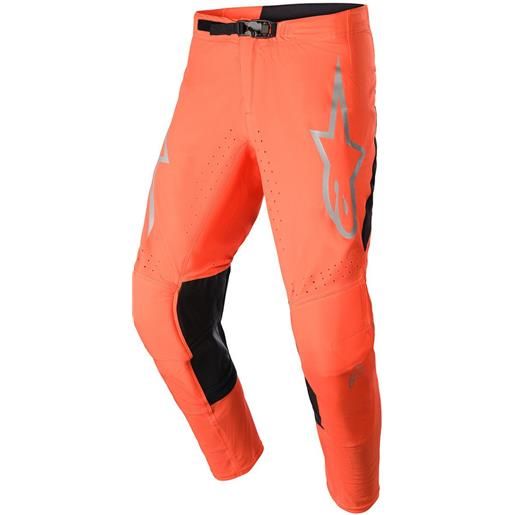 ALPINESTARS - pantaloni supertech risen hot orange / nero
