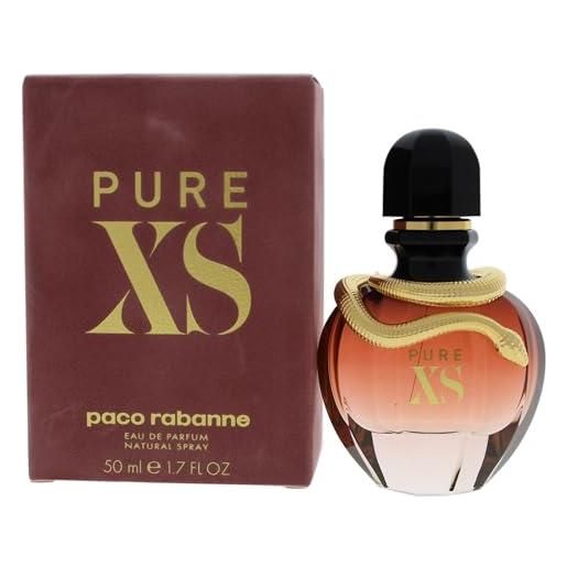 Paco Rabanne pure xs eau de parfum donna, 50 ml