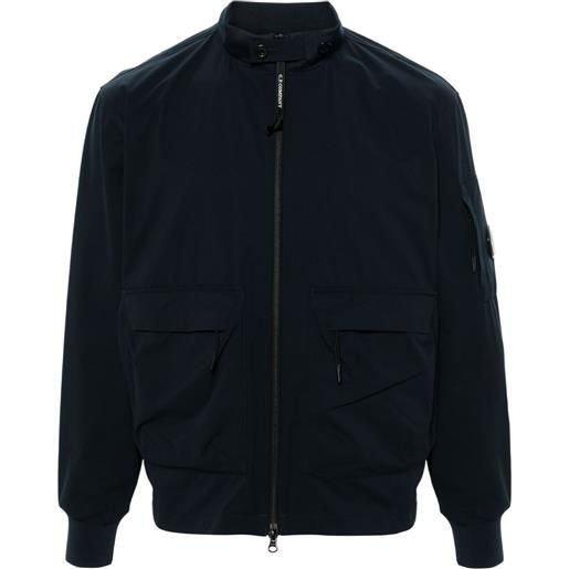 C.P. Company giacca pro-tek leggera con zip - blu