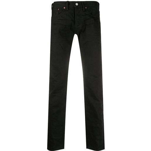 Ralph Lauren RRL jeans slim con vita media - nero