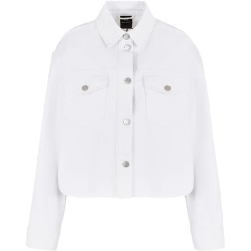 Armani Exchange giacca denim - bianco