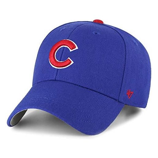 47 '47 brand mlb chicago cubs juke mvp adjustable hat, one size, royal