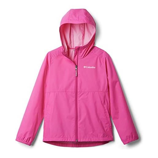 Columbia switchback ii jacket, chaqueta de lluvia impermeable bambina, pink ice, 