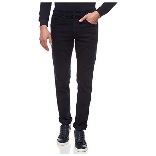 Wrangler greensboro jeans, nero (black back 77d), 40w / 30l uomo
