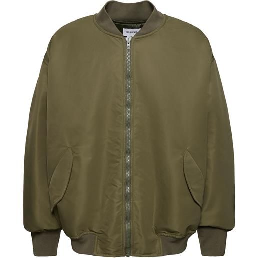 HED MAYNER bomber in twill di nylon