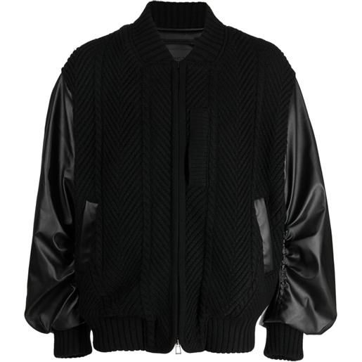 SONGZIO bomber varsity - nero