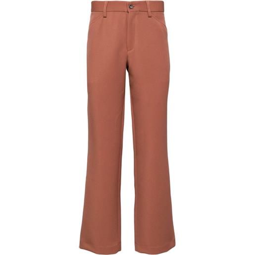 Kolor pantaloni dritti - marrone