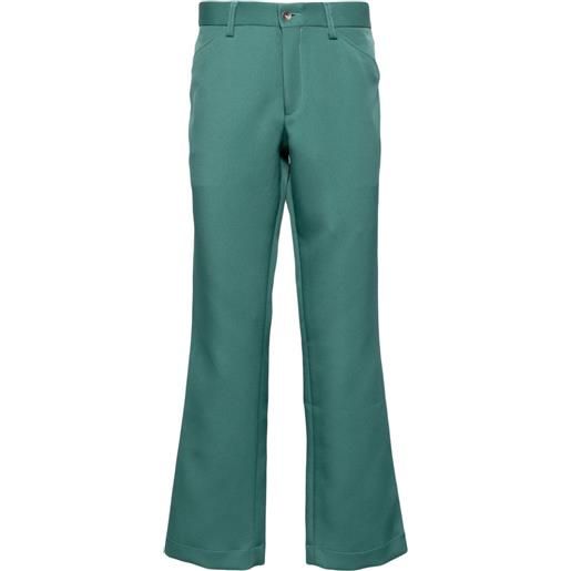 Kolor pantaloni dritti - verde