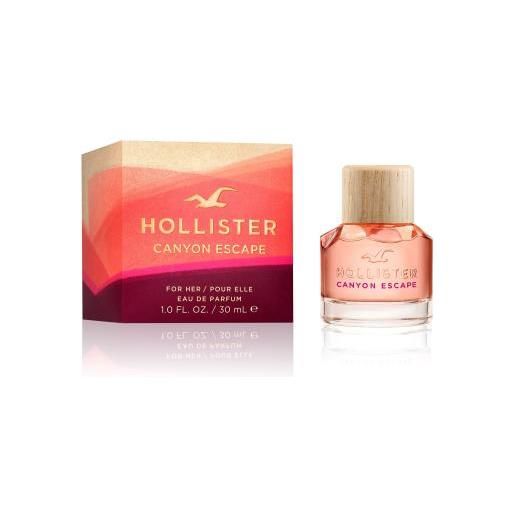 Hollister canyon escape 30 ml eau de parfum per donna