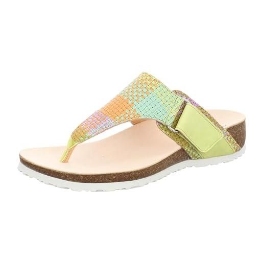 Think! julia sostenibile, infradito donna, matcha kombi 9030, 37 eu