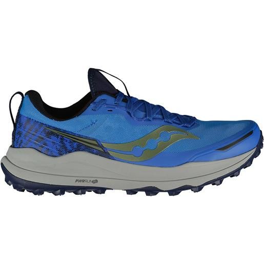 Saucony xodus ultra 2 trail running shoes blu eu 44 uomo