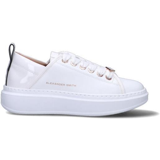 ALEXANDER SMITH sneakers donna bianco