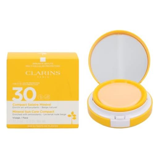 Clarins compact solaire mineral spf30 - beige naturale 11,5 ml