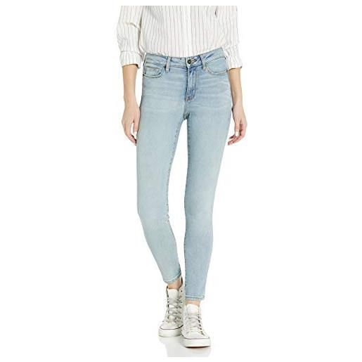 Goodthreads jeans skinny a vita medio alta donna, blu denim chiaro, 27