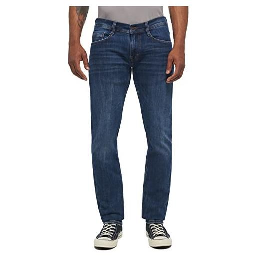 Mustang oregon tapered jeans, blu medio 883, 33w x 34l uomo