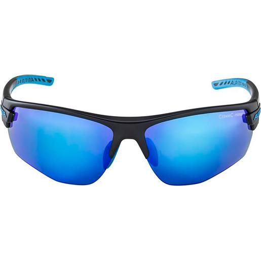 Alpina tri scraf 2.0 hr mirror sunglasses blu, nero blue mirror/cat3 + clear/cat0 + orange mirror/cat2