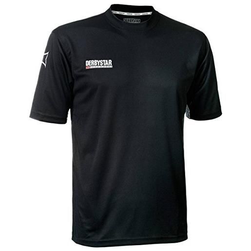 Derbystar, maglietta uomo, nero (schwarz), 128 cm