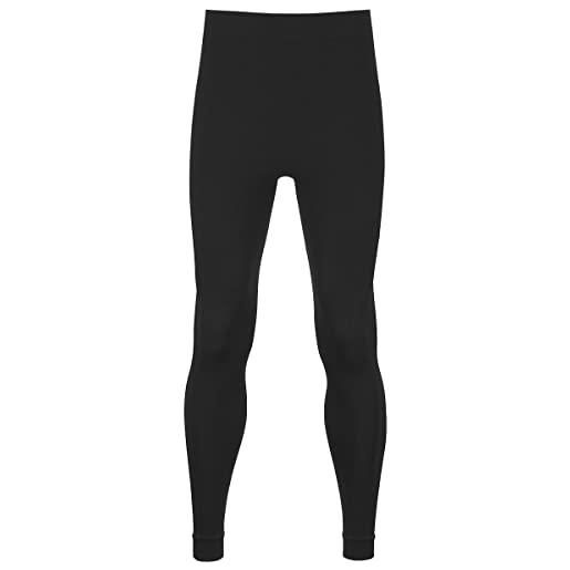 Ortovox 230 competition long pants m, pantaloni sportivi uomo, black raven