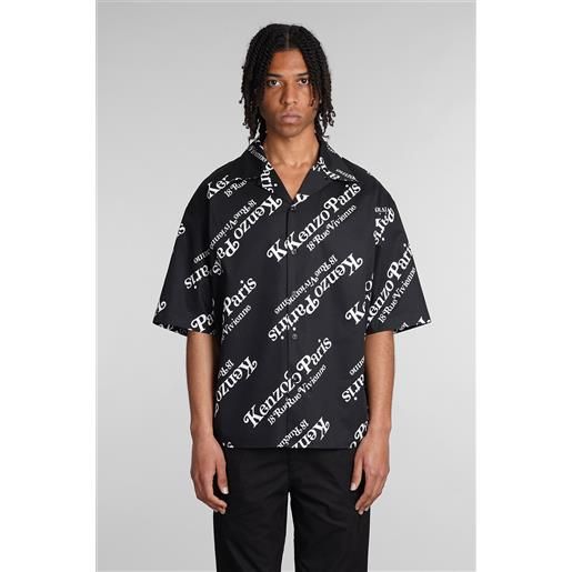 Kenzo camicia in cotone nero