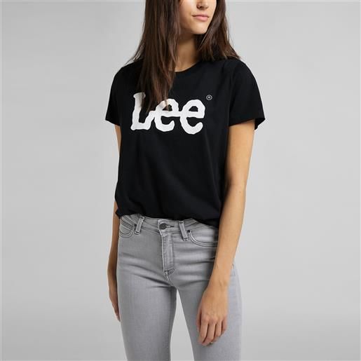 Lee t-shirt girocollo in cotone con manica corta