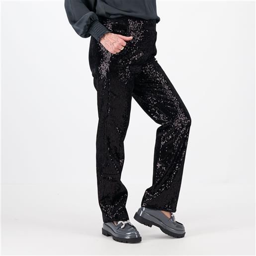 Isaac Mizrahi Live! pantaloni ampi in paillettes