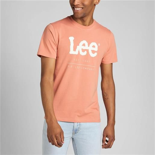 Lee t-shirt in cotone con logo