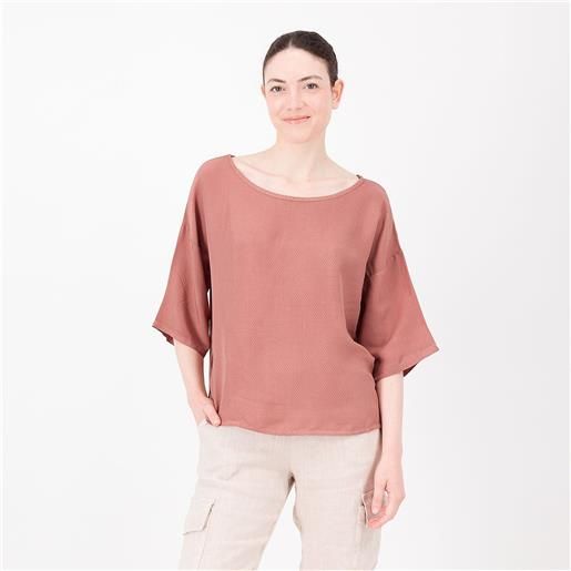 Enjoy maglia in raso operato di viscosa