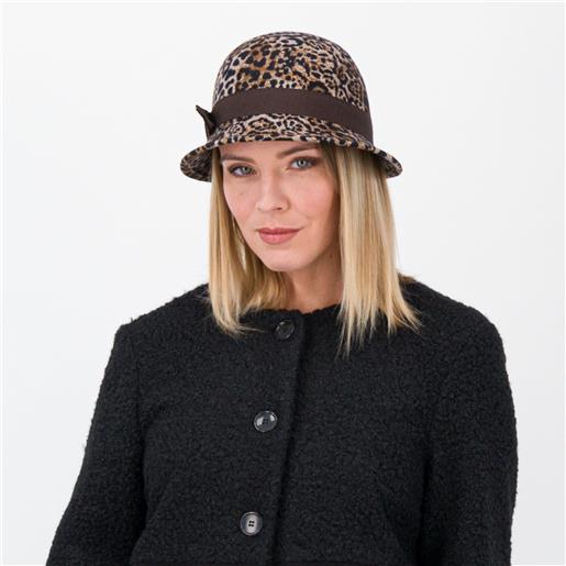 Carlotta Neri cappello a falda piccola in 100% lana