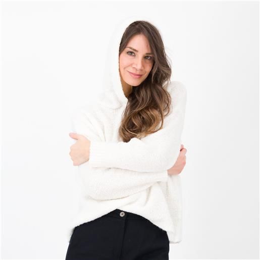 Lucrezia Sciortino maglione in filato bouclé con lana