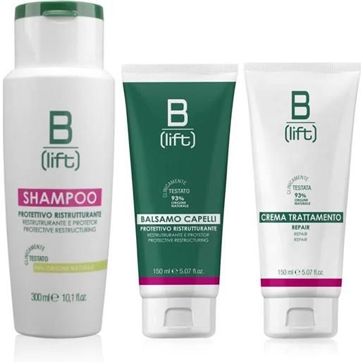 Syrio kit ristrutturante per capelli: shampoo + balsamo + crema