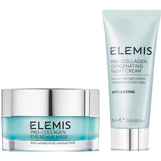 Elemis kit routine notte: crema antiage + maschera occhi