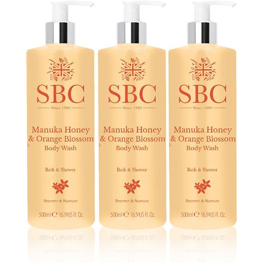 SBC kit creme bagno e doccia con miele di manuka (3pz)