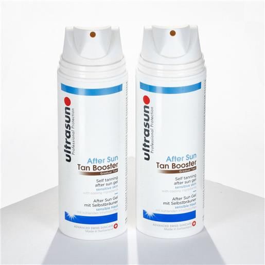 Ultrasun aftersun tan booster gel doposole (2pz)