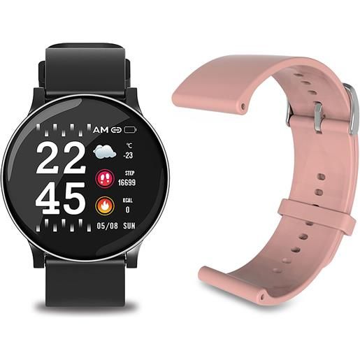 Bijoux orologio fitness smartwatch 5 + cinturino di ricambio
