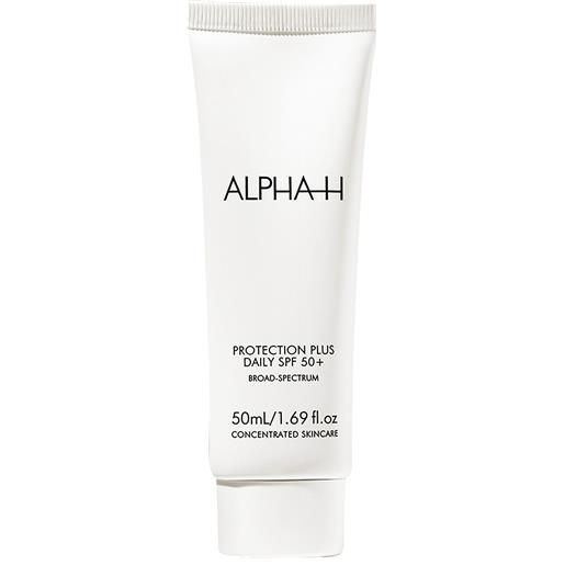 Alpha H protection plus: crema viso con protezione solare spf50