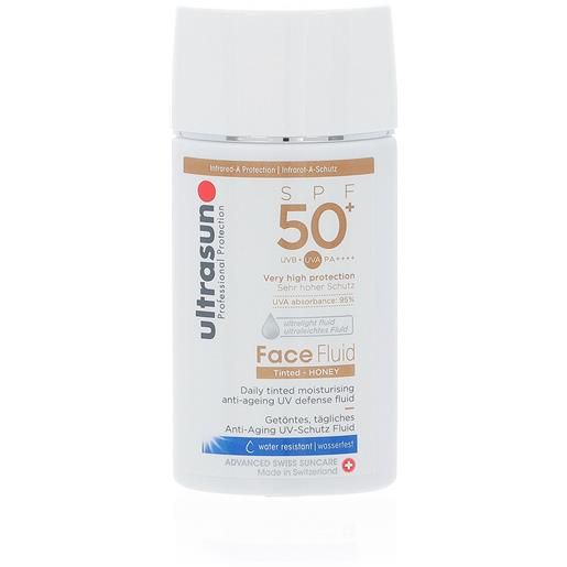 Ultrasun face fluid tinted spf50+ protezione fluida colorata