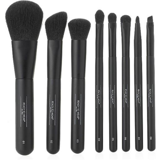 Ready to Wear professional brush set 8 pennelli trucco
