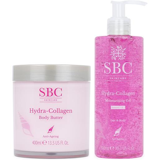 SBC hydra-collagen gel idratante e burro corpo