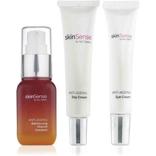 SkinSense 3 trattamenti cosmetici viso e occhi anti-ageing summer kit