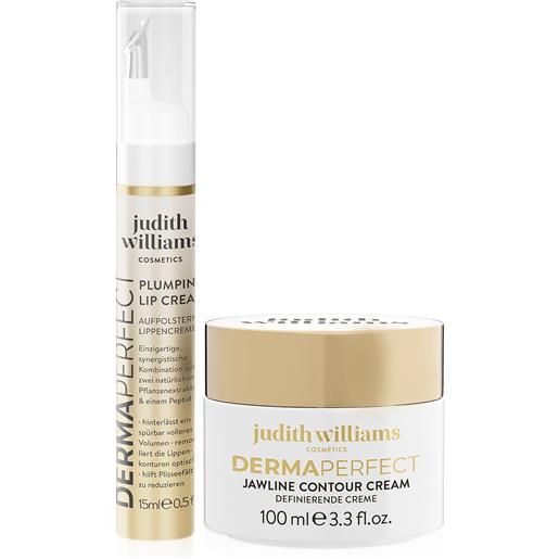 Judith Williams Cosmetics crema collo e crema labbra idratanti dermaperfect