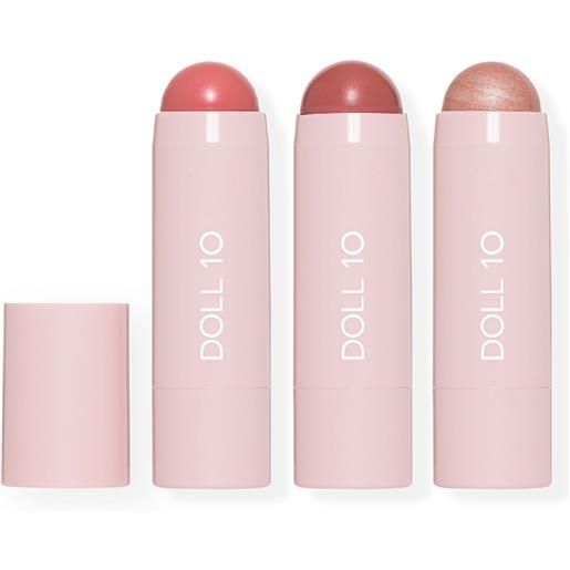 Doll10 trio multi-tasker: 2 balsami colorati e balsamo illuminante