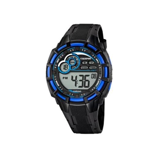 Calypso orologio cronografo quarzo uomo con cinturino in plastica k5625/2