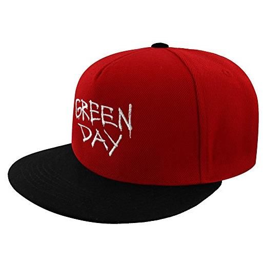 Green Day - t-shirt - uomo rosso taglia unica