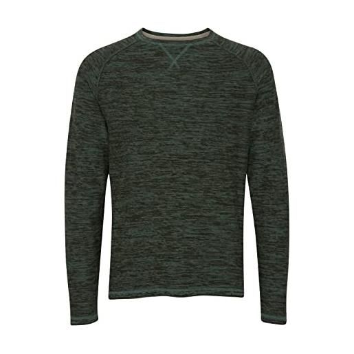 b BLEND blend maglione in maglia, 186011/duck green, xxl uomo