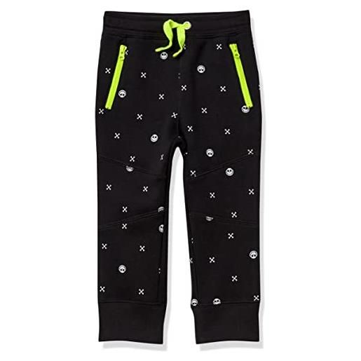 Amazon Essentials disney | marvel | star wars pantaloni da jogging felpati con tasca con cerniera (in precedenza spotted zebra) bambini e ragazzi, star wars space, 3 anni