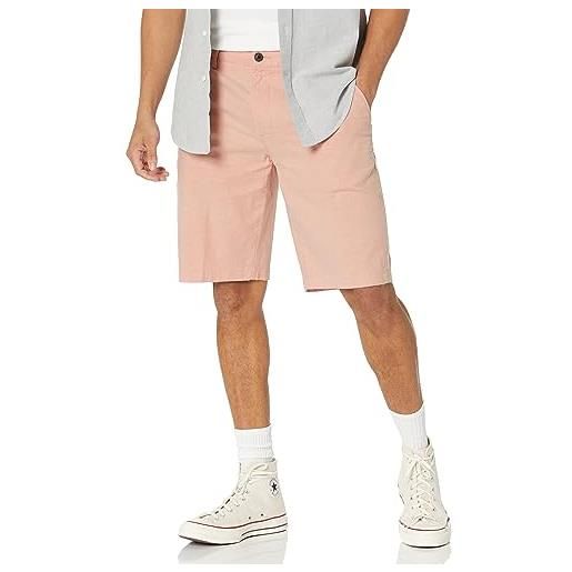 Amazon Essentials pantaloncini oxford elasticizzati comodi leggeri 28 cm slim (in precedenza goodthreads) uomo, pesca pallido, 29w